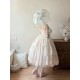 Miss Point Point Garden Embroidered Tiered JSK(Reservation/3 Colours/Full Payment Without Shipping)